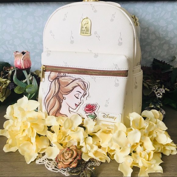Loungefly Handbags - ❗️FIRM❗️Loungefly Disney Belle Ivory Backpack